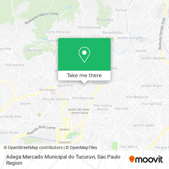 Adega Mercado Municipal do Tucuruvi map