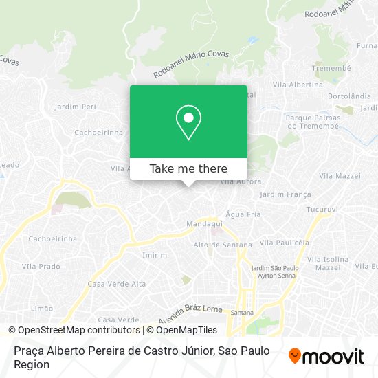 Praça Alberto Pereira de Castro Júnior map
