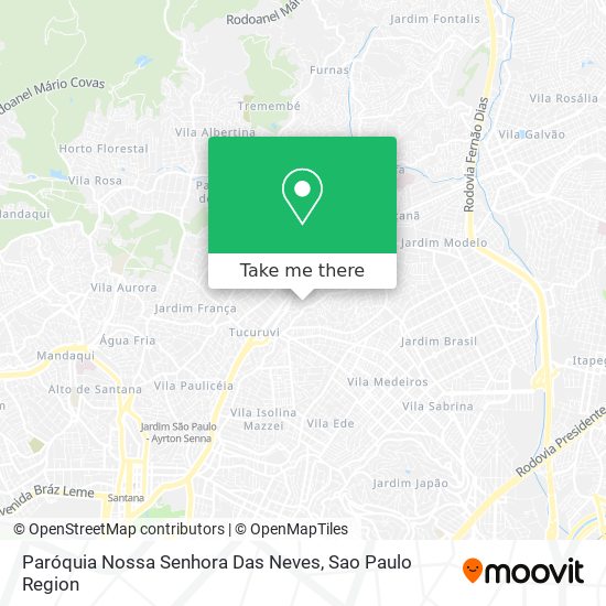 Paróquia Nossa Senhora Das Neves map