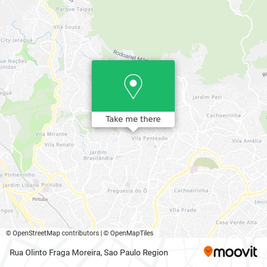 Rua Olinto Fraga Moreira map