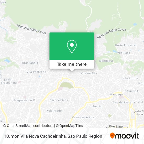 Kumon Vila Nova Cachoeirinha map
