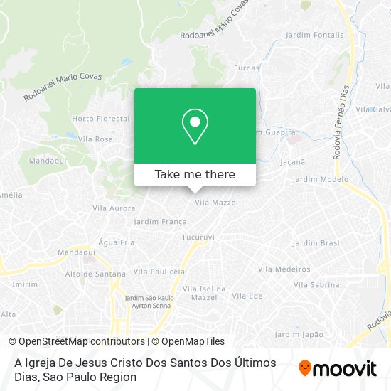 Mapa A Igreja De Jesus Cristo Dos Santos Dos Últimos Dias