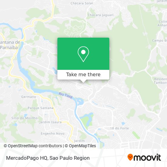 MercadoPago HQ map