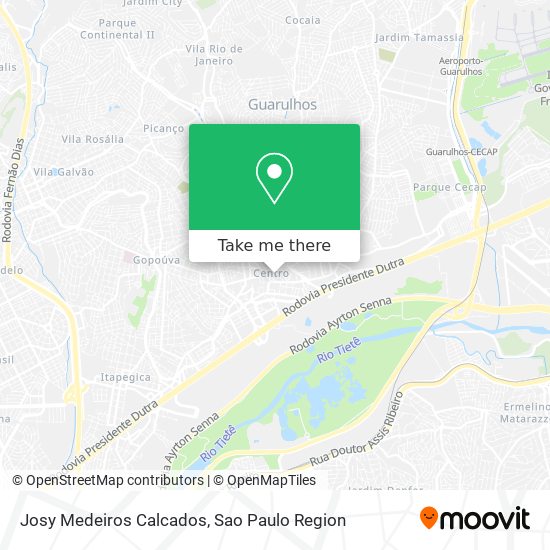 Josy Medeiros Calcados map