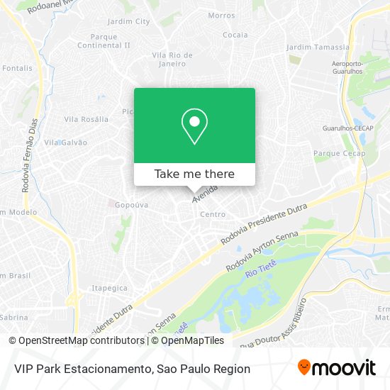 VIP Park Estacionamento map