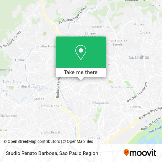 Studio Renato Barbosa map