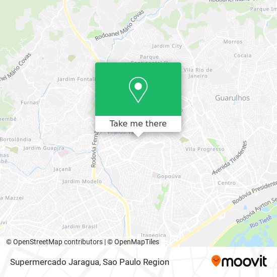 Supermercado Jaragua map