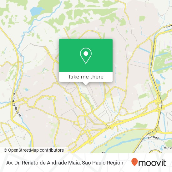 Av. Dr. Renato de Andrade Maia map