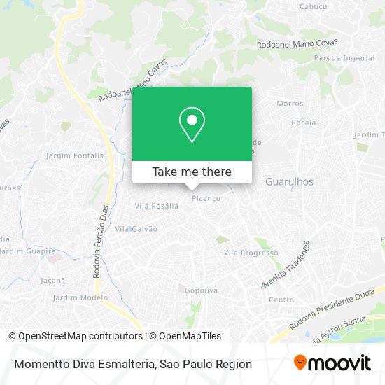 Momentto Diva Esmalteria map