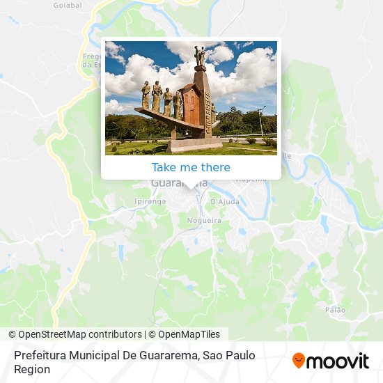 Prefeitura Municipal De Guararema map