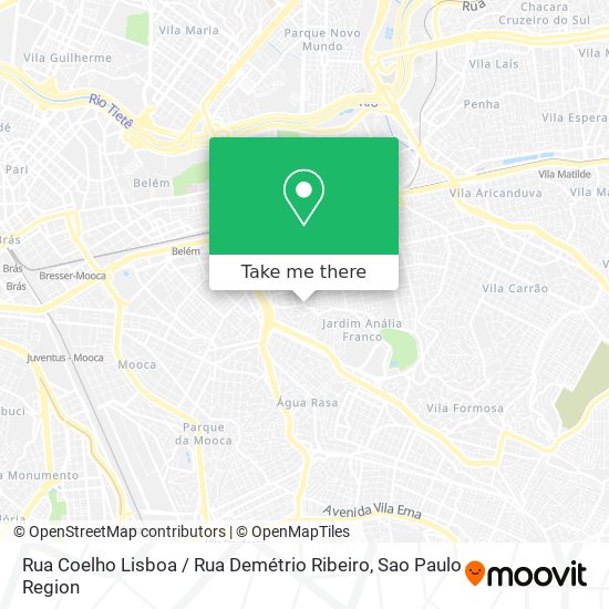 Rua Coelho Lisboa / Rua Demétrio Ribeiro map