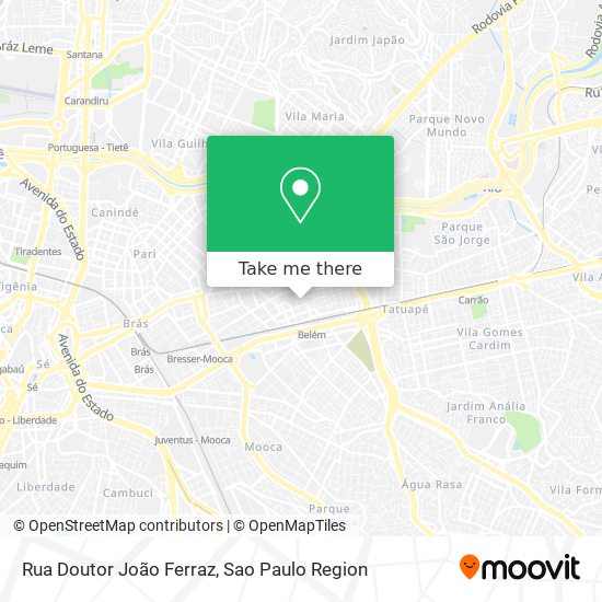 Rua Doutor João Ferraz map