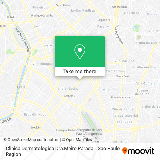 Clinica Dermatologica Dra.Meire Parada . map
