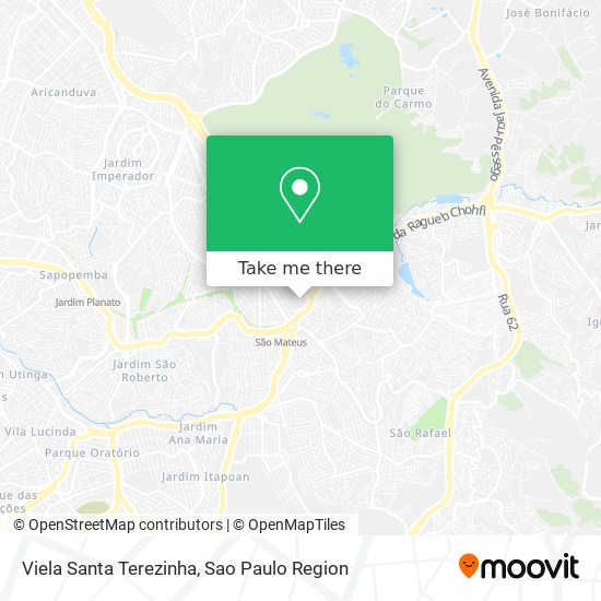 Viela Santa Terezinha map