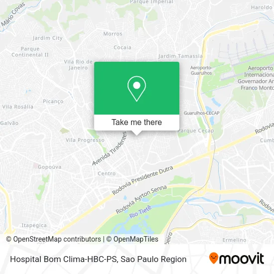 Hospital Bom Clima-HBC-PS map