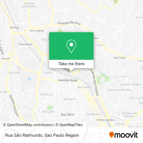 Rua São Raimundo map