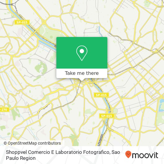 Mapa Shoppvel Comercio E Laboratorio Fotografico
