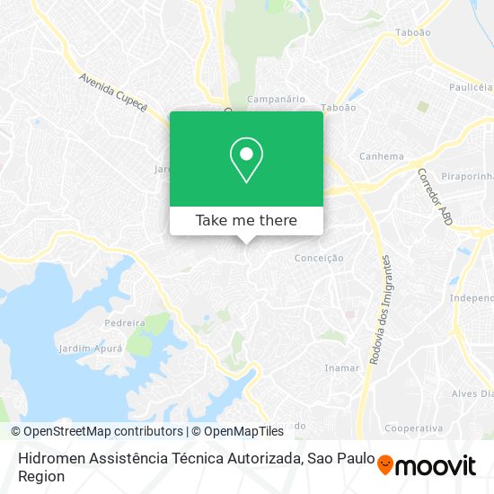 Mapa Hidromen Assistência Técnica Autorizada