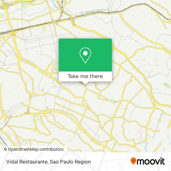 Vidal Restaurante map