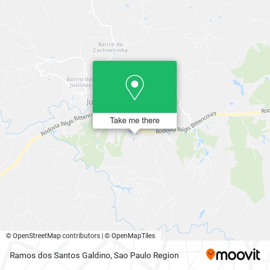 Ramos dos Santos Galdino map