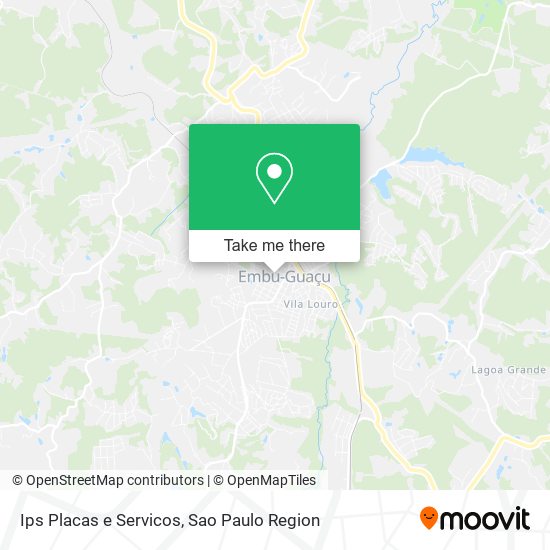 Mapa Ips Placas e Servicos