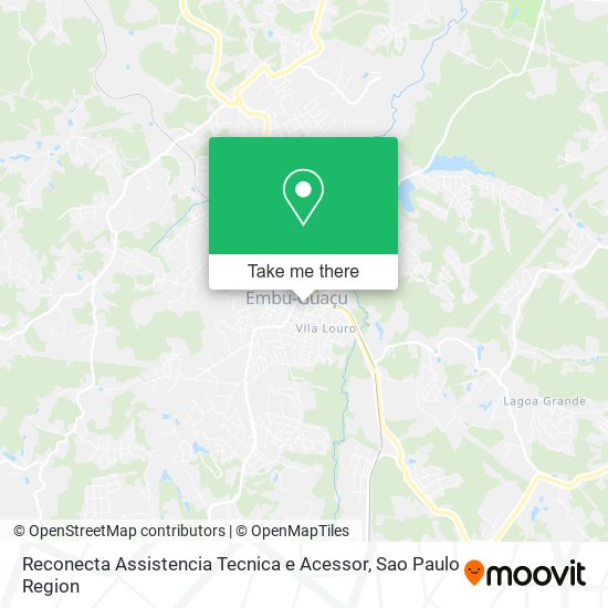Mapa Reconecta Assistencia Tecnica e Acessor