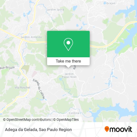 Adega da Gelada map