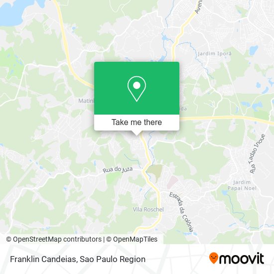 Franklin Candeias map