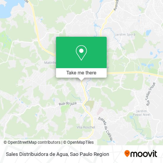 Sales Distribuidora de Agua map