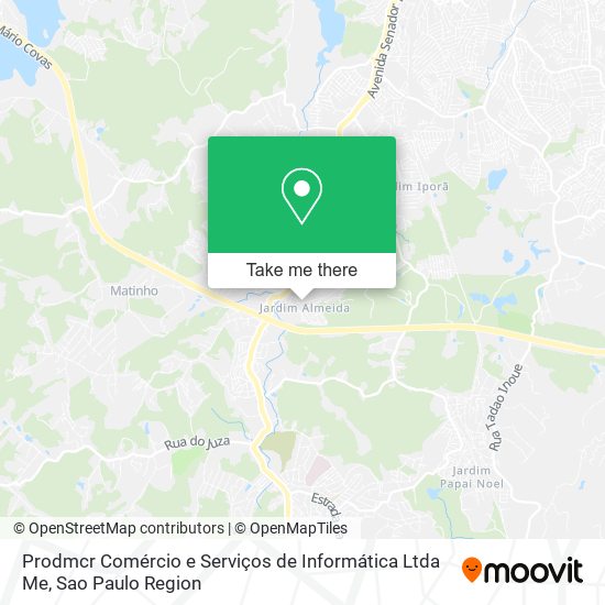 Mapa Prodmcr Comércio e Serviços de Informática Ltda Me