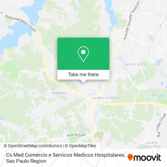 Mapa Cs Med Comercio e Servicos Medicos Hospitalares