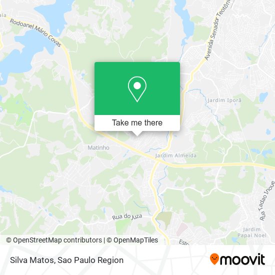 Silva Matos map