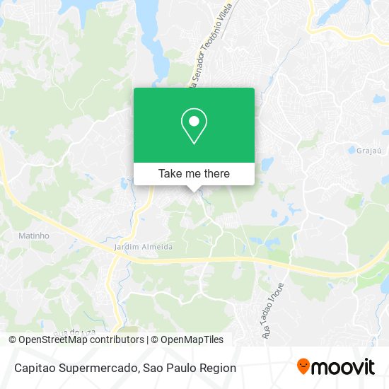 Capitao Supermercado map