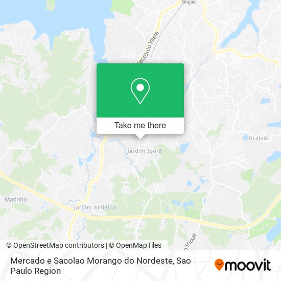 Mercado e Sacolao Morango do Nordeste map