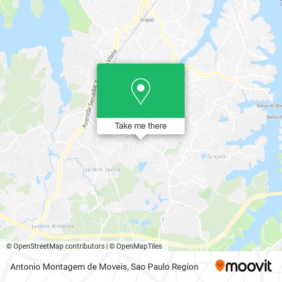 Antonio Montagem de Moveis map