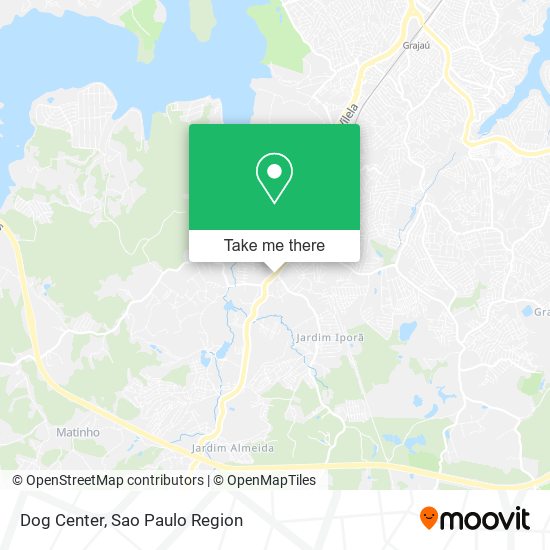 Dog Center map