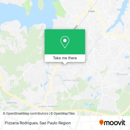 Pizzaria Rodrigues map