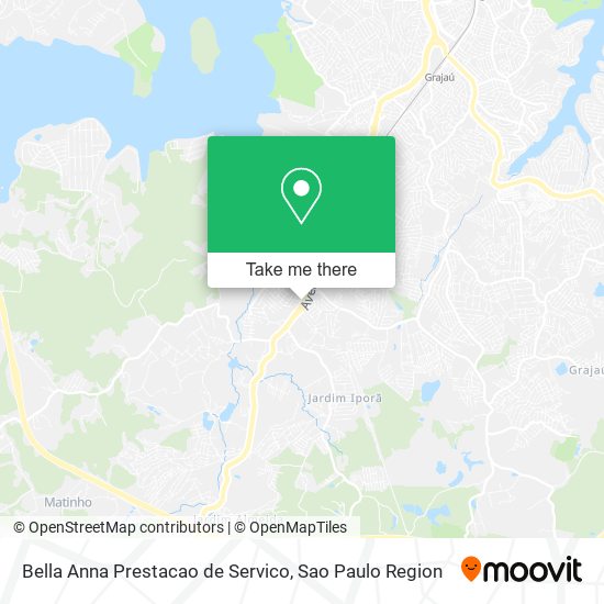 Bella Anna Prestacao de Servico map