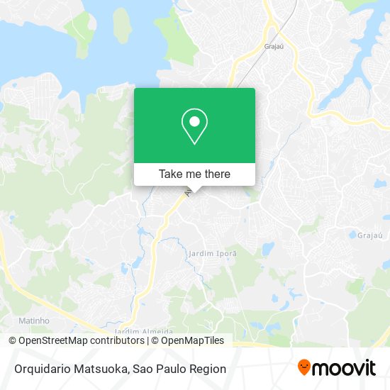 Orquidario Matsuoka map