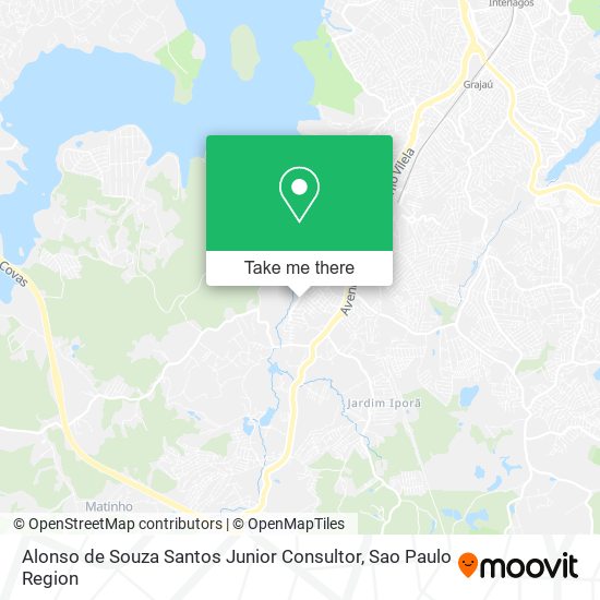 Alonso de Souza Santos Junior Consultor map