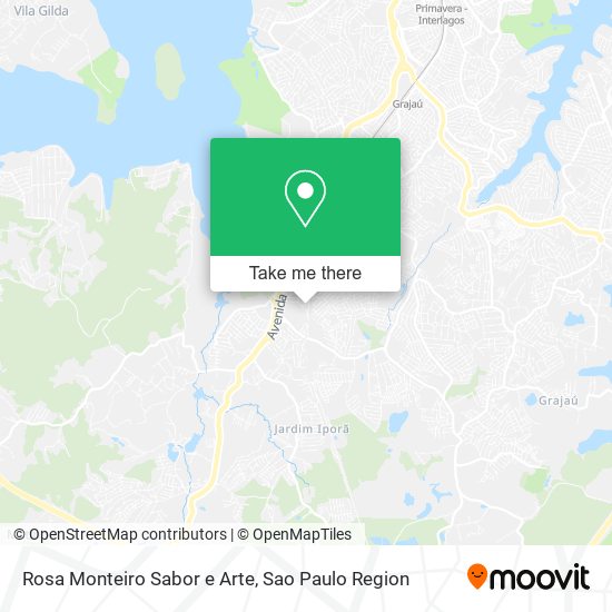 Rosa Monteiro Sabor e Arte map