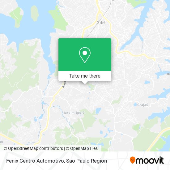 Mapa Fenix Centro Automotivo