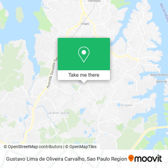 Gustavo Lima de Oliveira Carvalho map