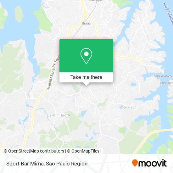 Sport Bar Mirna map