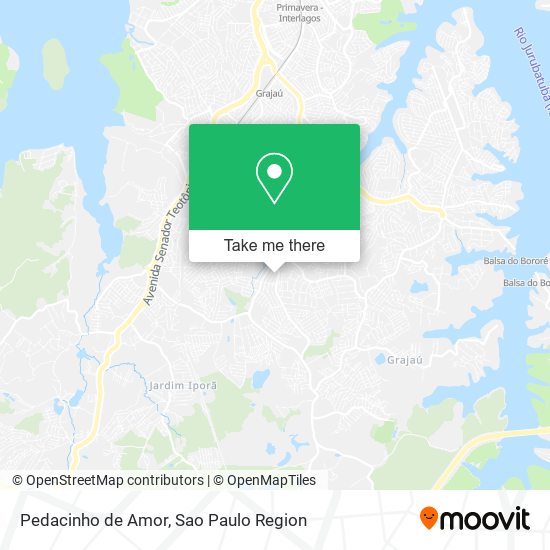 Mapa Pedacinho de Amor