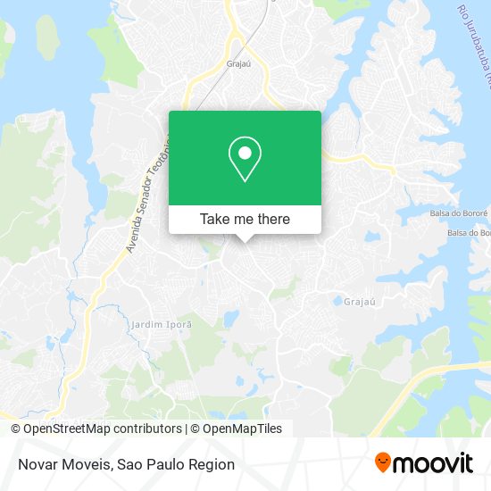 Novar Moveis map