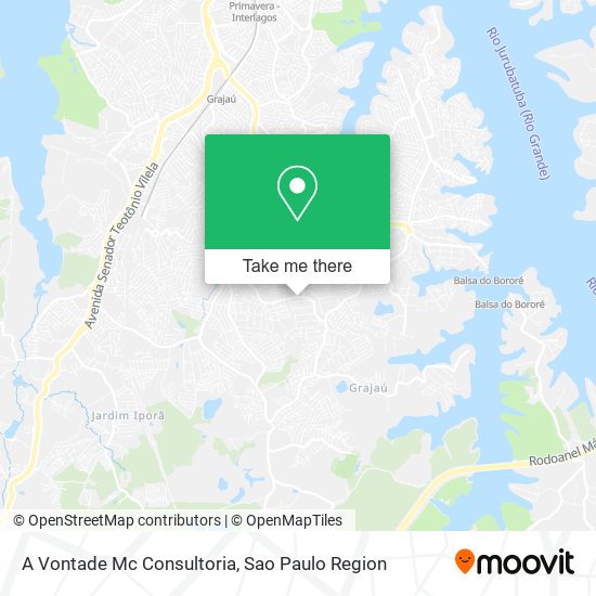 A Vontade Mc Consultoria map