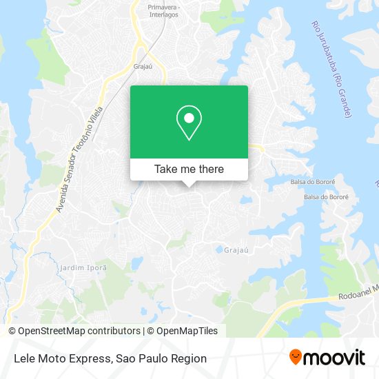Mapa Lele Moto Express