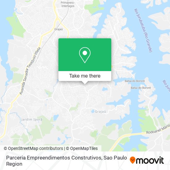 Parceria Empreendimentos Construtivos map