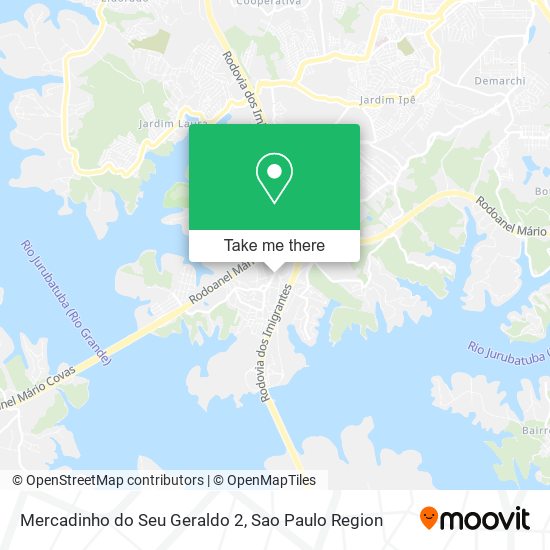 Mapa Mercadinho do Seu Geraldo 2